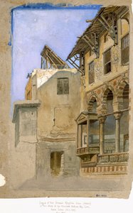 Dom Memlook Radnau bey, Kair, 1870
