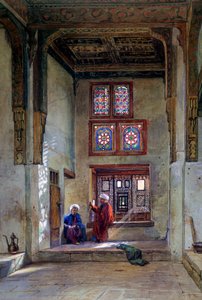 Recepcja, Memlook Radnau Beys House, Kair, 1873