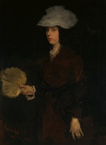 Dama z wachlarzem, 1873.