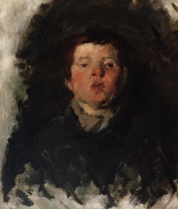 Portret chłopca autorstwa Frank Duveneck