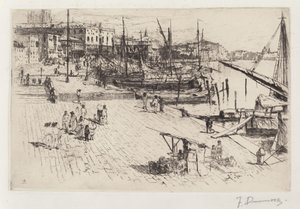 Riva degli Schiavoni, nr 1 autorstwa Frank Duveneck