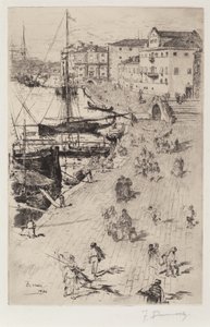 Riva degli Schiavoni, nr 2 autorstwa Frank Duveneck