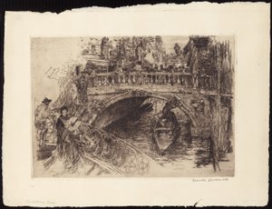 Most wenecki autorstwa Frank Duveneck