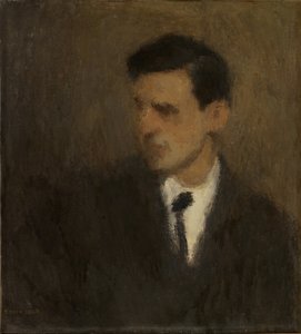 Portret młodego mężczyzny autorstwa Frank Edwin Scott