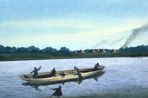 Łódź z epoki brązu na Tamizie