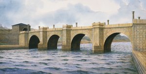 Przyczółek mostu Chesters Mur Hadriana, II w., ok. 1990-2010