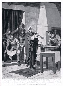 Morderstwo Thomasa Woodstocka, księcia Gloucester AD1336, 1920