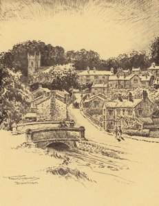 Downham Village (litografia)
