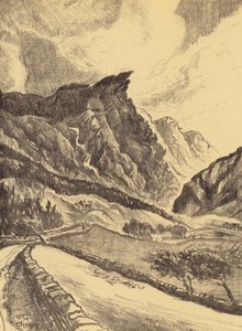 Wąwóz Cliviger (litografia)