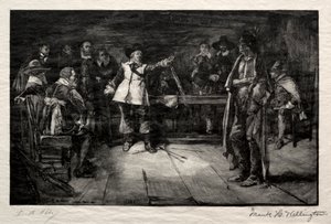 Wyzwanie Milesa Standisha, 1887. autorstwa Frank H. Wellington