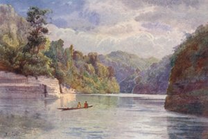 Nowa Zelandia: Tarei-po-Kiore (litografia kolorowa) autorstwa Frank H Wright