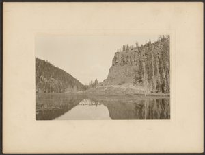 Obsidian Cliff autorstwa Frank Jay Haynes