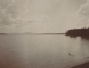 Jezioro Yellowstone, lata osiemdziesiąte XIX wieku (zdjęcie)
