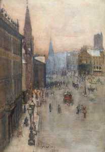 Scena uliczna, 1894 (wc na papierze)