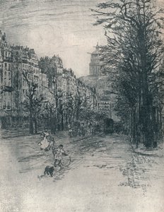 Avenue Des Gobelins, Paryż, c1908