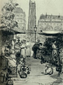 Targ kwiatowy, 1915