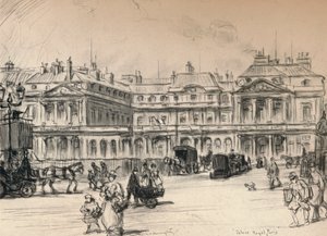 Palais-Royal, 1915 autorstwa Frank Milton Armington