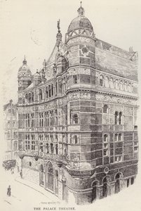 Palace Theatre, Londyn (lito) autorstwa Frank Murray