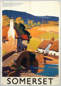 "Somerset", plakat GWR, ok. 1930 r. (druk)