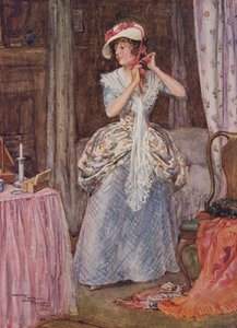 Dolly Varden (kolorowa litografia)