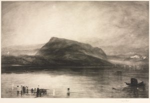 Góra Rigi w Dawn