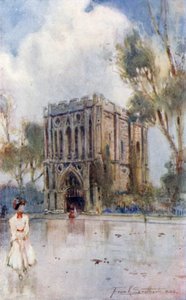 Abbey Gateway, Bury St Edmunds (druk kolorowy)