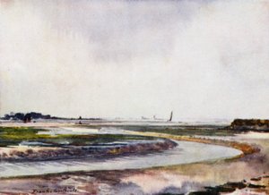 Norfolk Broads: Breydon, Low Water (kolor lito)