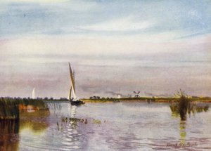 Norfolk Broads: Dźwięki Heijam autorstwa Frank Southgate