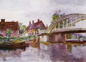 Norfolk Broads: St. Olaves autorstwa Frank Southgate