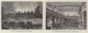Irnham Hall w Lincolnshire autorstwa Frank Watkins