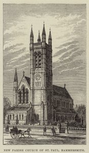 Nowy kościół parafialny św. Pawła, Hammersmith autorstwa Frank Watkins