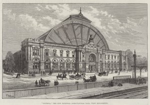 Olympia, New National Agricultural Hall, West Kensington autorstwa Frank Watkins