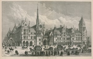 The Royal Courts of Justice: The Strand front autorstwa Frank Watkins