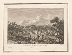 Widok kamieniołomu w Campo Bello, Selinunte Vuë prize dans les Carrieres de Campo bello près de Selinunte (tytuł na przedmiocie) autorstwa François Allix