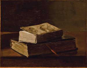 Martwa natura z dwiema książkami, 1858