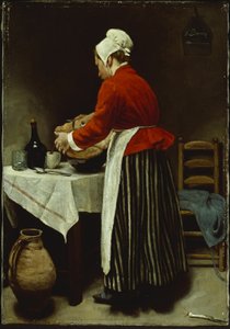 Pokojówka autorstwa François Bonvin