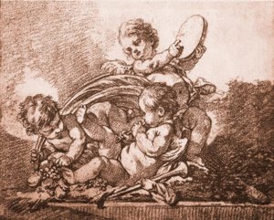 Alegoria jesieni autorstwa François Boucher