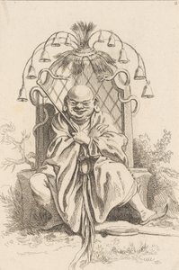 Chiński lekarz, 1738-45. autorstwa François Boucher