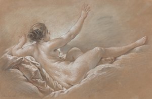 Danae odbiera złoty deszcz autorstwa François Boucher