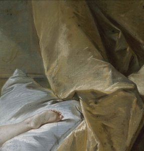 Studium stóp dla blondynki Odalisque, ok. 1751. autorstwa François Boucher