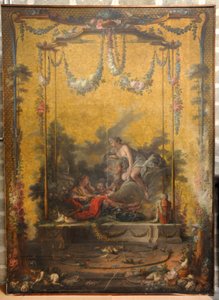 François BOUCHER, Maurice JACQUES - CARTON DE TAPISSERIE. AURORE ET CEPHALE, GOB-21-001 autorstwa François Boucher