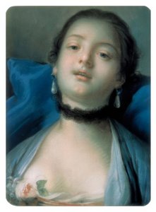 Młoda kobieta autorstwa François Boucher