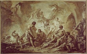 Kuźnie Vulcan autorstwa François Boucher