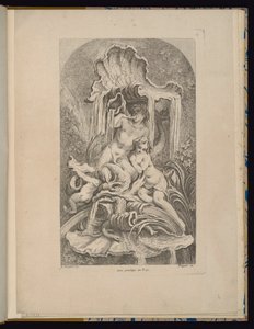 Płyta 2, Receuil de Fontaines (Zbiór Fontann) autorstwa François Boucher