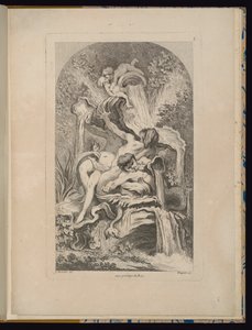 Tablica 5, Receuil de Fontaines (Zbiór Fontann) autorstwa François Boucher