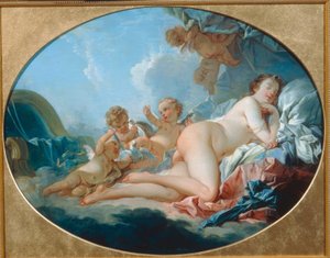Śpiąca Wenus autorstwa François Boucher