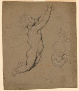 Badania puttów autorstwa François Boucher