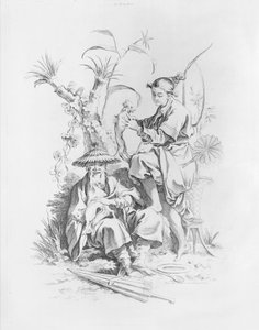Pięć zmysłów, 1720-70. autorstwa François Boucher