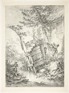 Praczka autorstwa François Boucher