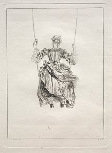 Huśtawka. autorstwa François Boucher